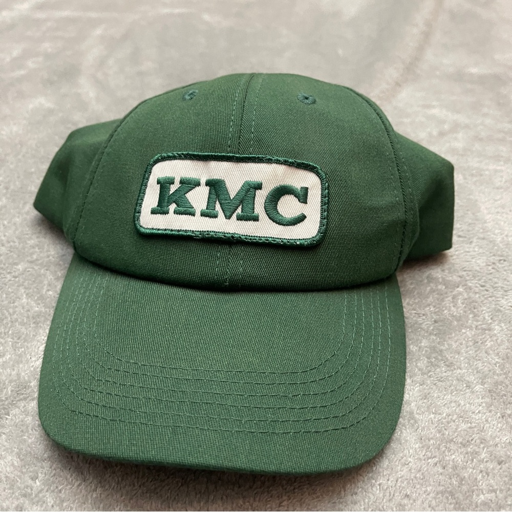 Vintage K-Products KMC Hat Cap Green Kelley Manufacturing Co Luke Bryan